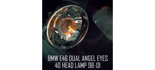 autolamp led dual headlights for bmw 1998-01